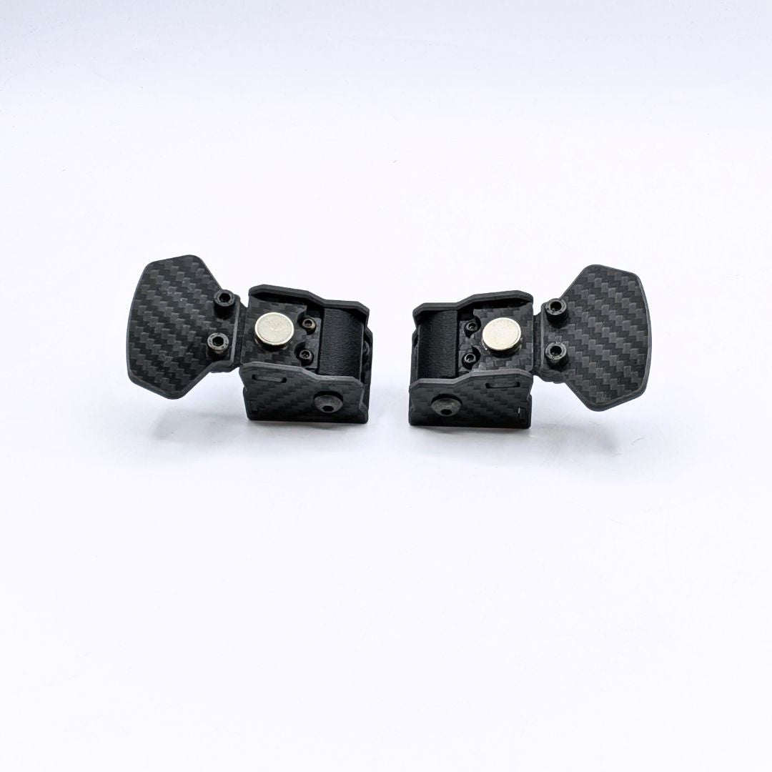 Universal Magnetic Paddles PRO for Custom Steering Wheels - Carbon Fiber