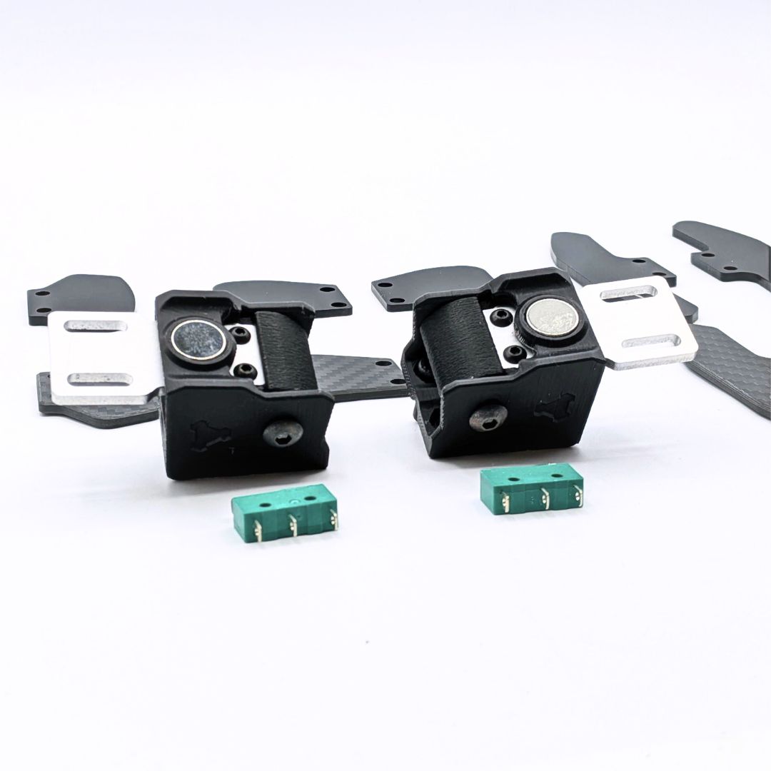 Universal Magnetic Paddles for Custom Steering Wheels