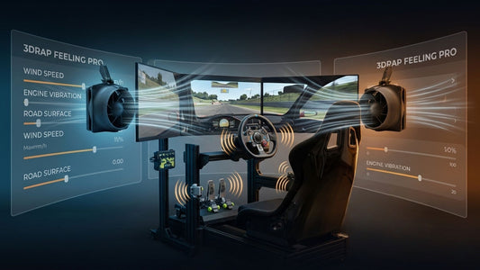 Sim Racing Haptic Feedback Explained: Pedal Rumble, Tactile Effects and Wind Simulation