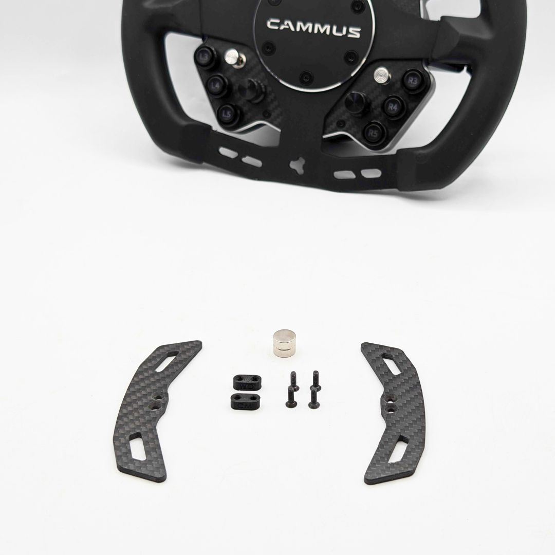 Magnetic Carbon Paddles MOD [CAMMUS C12] (PC) – 3DRap Sim Racing