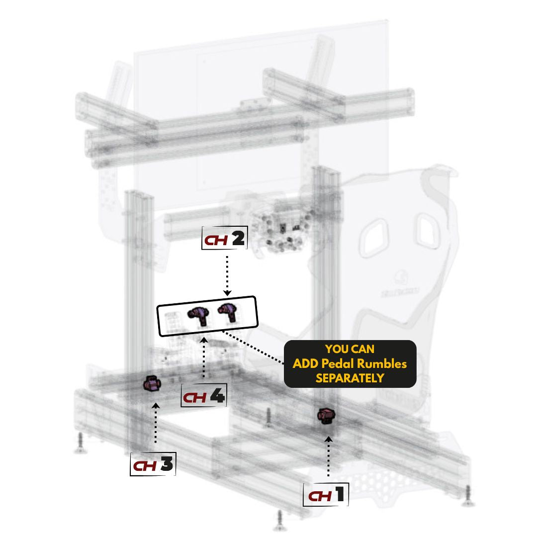 3DRap Feeling PRO [Transforms your simulator into a Dynamic Platform] (PC, SimHUB)