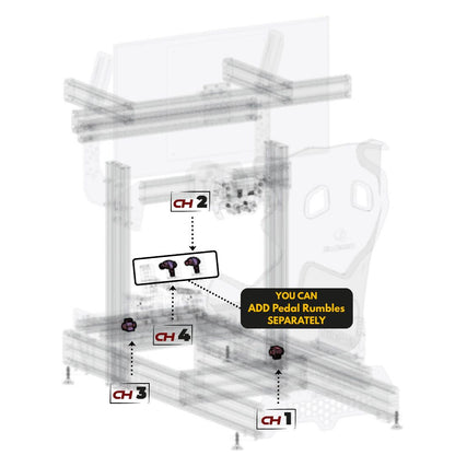3DRap Feeling PRO [Transforms your simulator into a Dynamic Platform] (PC, SimHUB)