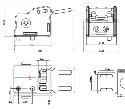 Universal Magnetic Paddles for Custom Steering Wheels
