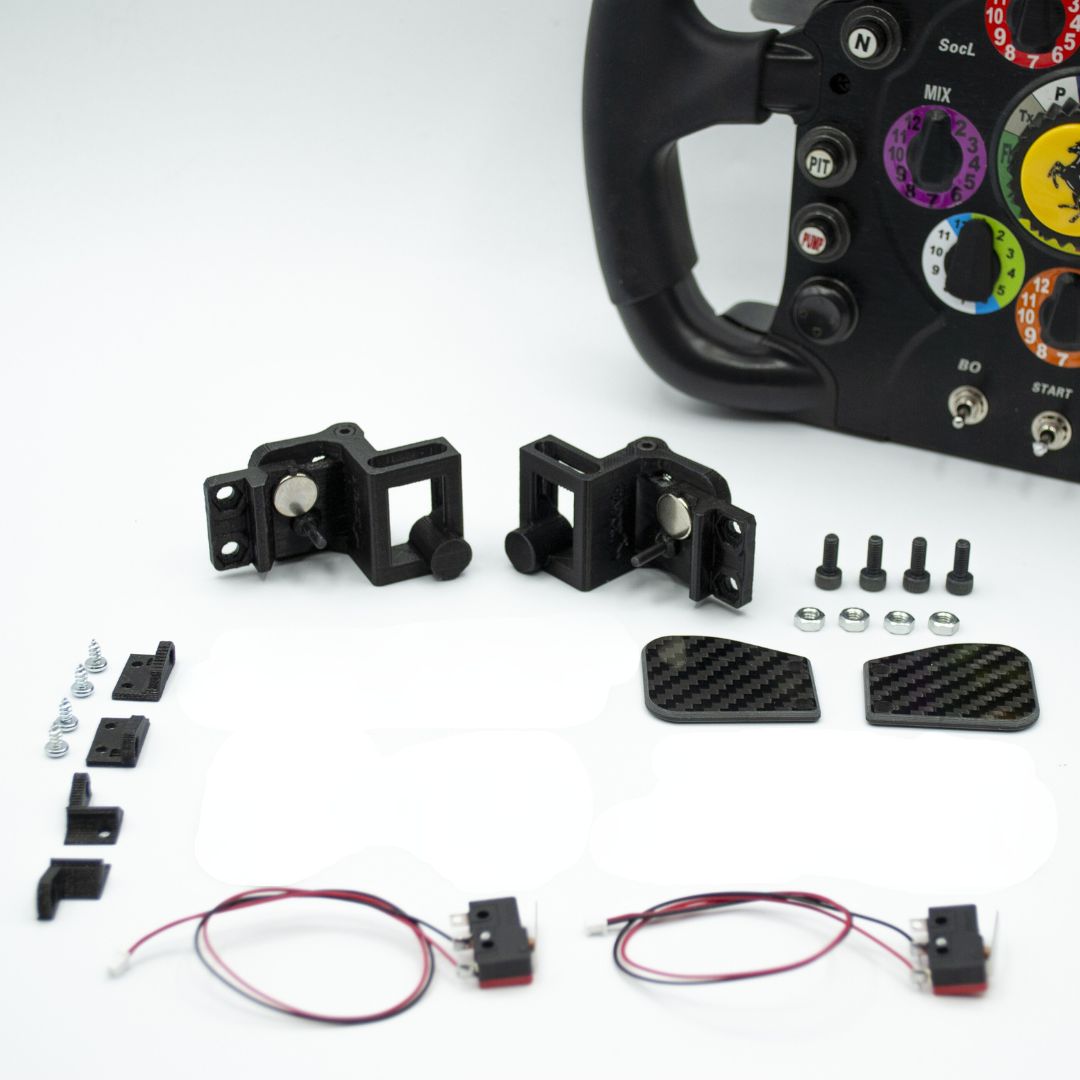Magnetic Paddles Mod [Thrustmaster F1 Wheel AddOn] (PC, PS, XBox)