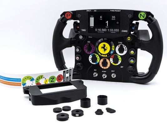 F1 Wheel AddOn Restyling Kit & Dashboard [Thrustmaster F1 AddOn] (PC, PS, XBox)