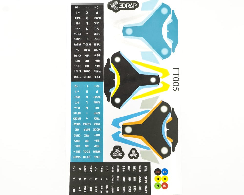 DTM / GT Wheel Plug&Play PCD 6x70mm [Fanatec HUB] (PC, PS, XBox)