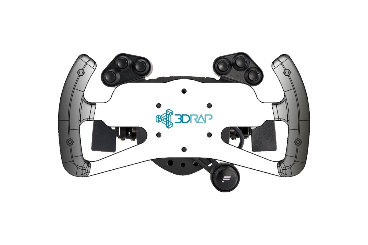 DTM / GT Wheel Plug&Play PCD 6x70mm [Fanatec HUB] (PC, PS, XBox)