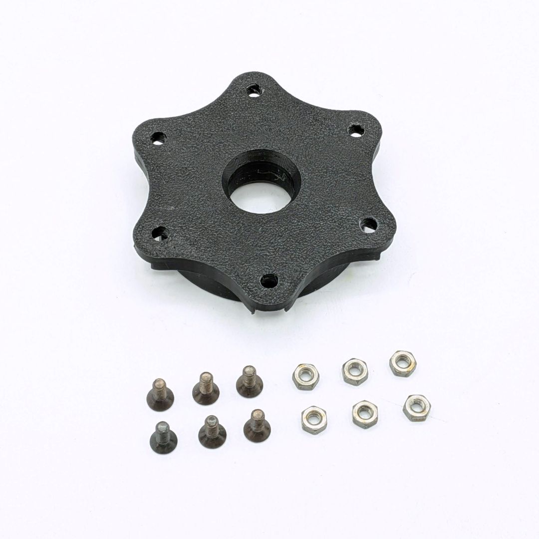 Hub Adapter from Thrustmaster Rims (PCD 58mm) to universal PCD 70mm [Thrustmaster ALL]