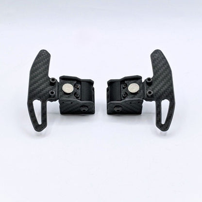 Universal Magnetic Paddles PRO for Custom Steering Wheels - Carbon Fiber