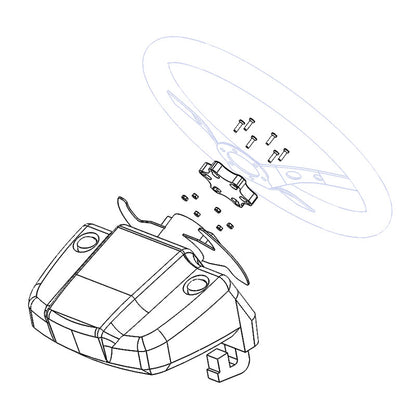 Universal Hub Adapter PCD 70mm [Logitech] (PC, PS, XBox)