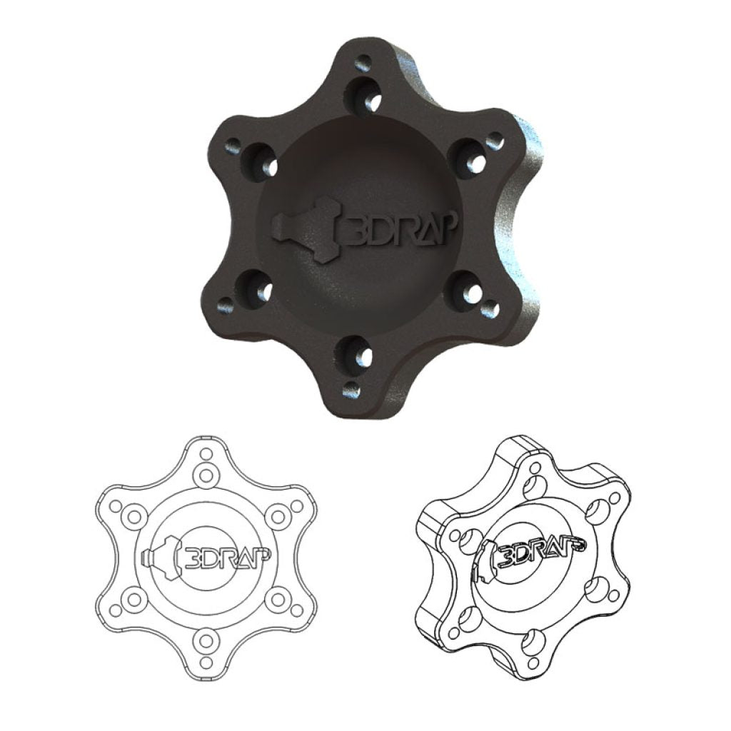 Universal Hub Adapter PCD 70mm [Logitech] (PC, PS, XBox)