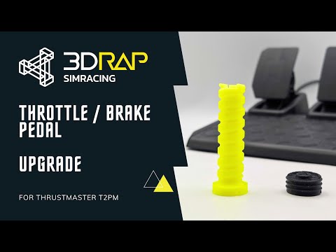 Brake and Throttle Pedals MOD [Thrustmaster T2PM / T128 ] (PC, PS, XBox)