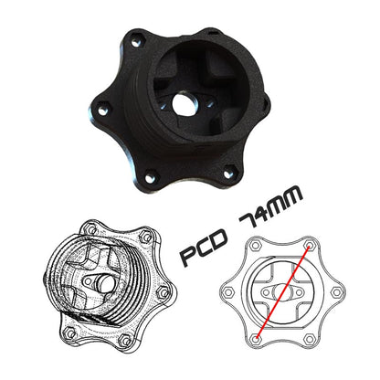 QR / Adapter / Hub – PCD 70mm, 74mm or 50,8mm [Thrustmaster] (PC, PS4, PS5, XBox)