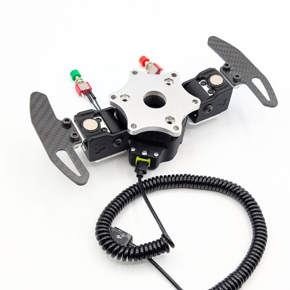 Simple HUB Adapter 50mm with BUTTONS and PADDLES [QR PCD 50mm] (PC)